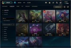 CONTA LOL/VALORANT COM MUITAS SKINS - League of Legends