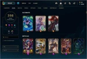 CONTA LOL/VALORANT COM MUITAS SKINS - League of Legends