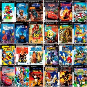 +200 jogos de PS2 em Formato de ISO