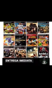 +200 jogos de PS2 em Formato de ISO - Outros