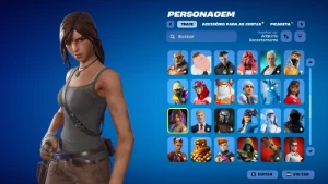 Conta Fortnite | 94 Skins | Lara Croft | Entrega automática!