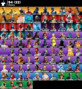 Conta Fortnite | 94 Skins | Lara Croft | Entrega automática!
