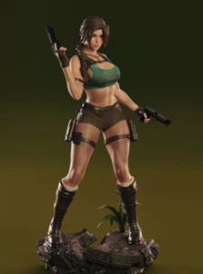 lara croft abe 3D STL - Outros