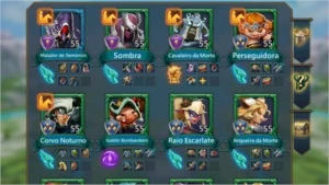 Conta de Lords Mobile Castelo 19 com 25k em gemas