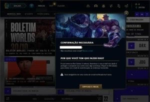 Conta ouro 4 com 23 Champs e 13 Fragmentos de skins - League of Legends LOL