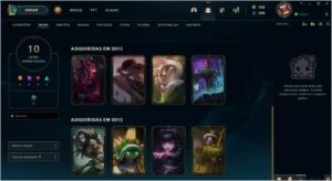 CONTA COM RAMMUS REI INATIVA - League of Legends LOL