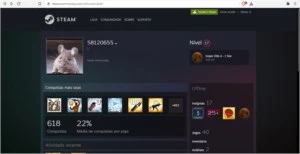 Vendo Conta Steam Com 40 JOGOS,CSGO PRIME,PUBG,GTA+++