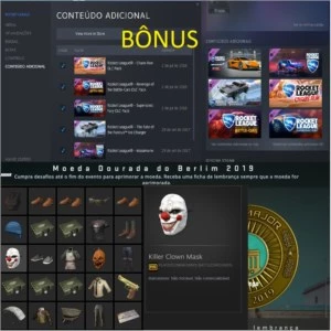 Vendo Conta Steam Com 40 JOGOS,CSGO PRIME,PUBG,GTA+++