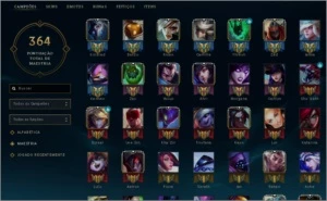 Conta LoL 2016 Level (101) 70 Skins 107 Campeões - League of Legends