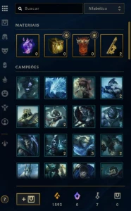 Conta League of Legends Full Acesso - 155 Champs e 92 Skins LOL