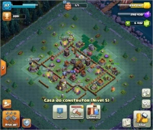 CV 10 - SUPER BARATA  MUDANÇA DE NOME - MAIS DE 6K DE GEMAS - Clash of Clans
