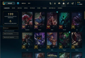 Platina 3 com 65 Champs e 37 Skins - League of Legends LOL