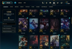 Platina 3 com 65 Champs e 37 Skins - League of Legends LOL