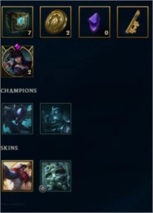 Conta LoL Platina - League of Legends