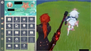 CONTA GENSHIN IMPACT AR3 | AYAKA - ZHONGLI | COM PSN INCLUSA
