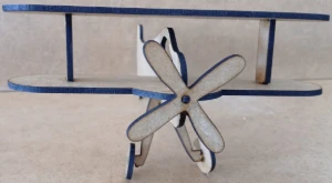 Aviãozinha de MDF CRU de 3mm para decoração - Artesanato e Personalizados