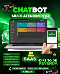 Script ChatBot Multi Atendentes com Sistema Saas Vitalício