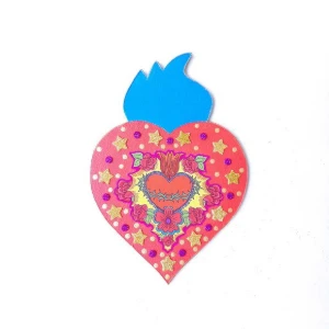 Enfeite de Parede Divino Vermelho - Artesanato e Personalizados