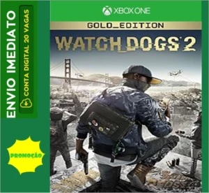 Jogo Watch Dogs 2 Gold Xbox One Mídia Digital Português