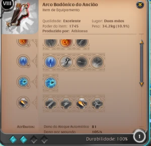 Conta Albion 230M De Fama. - Albion Online