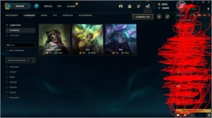 Conta de LoL, Valorant e WR - League of Legends