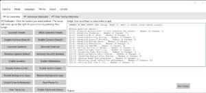 Ferramenta Debloater do Windows 11 | Debloat GUI - Softwares e Licenças