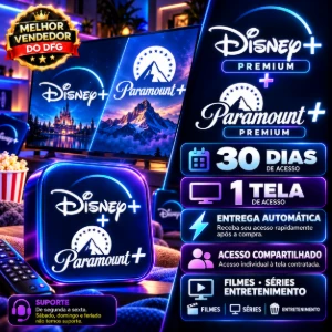 Disney 4K + Paramount 4K | Privado [30 Dias]