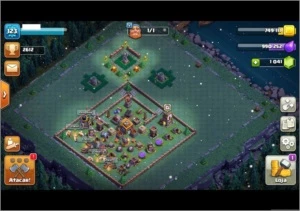 conta clash of clans cv 10 top e barato !!!