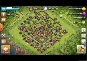 conta clash of clans cv 10 top e barato !!!