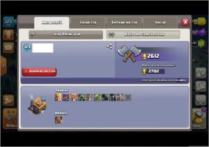 conta clash of clans cv 10 top e barato !!!