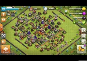 conta clash of clans cv 10 top e barato !!!