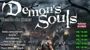 Demon's Souls Remake : Venda de Itens [ Playstation 5 ] - Elden Ring