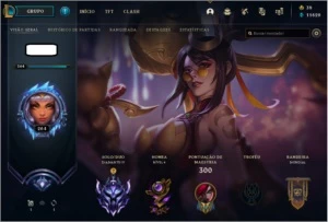 ✅ CONTA DIAMANTE IV COM SKINS LEVEL 260 ✅ - League of Legends LOL