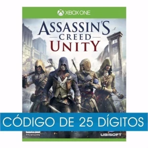Assassins Creed Unity Xbox One Digital Código 25 Dígitos