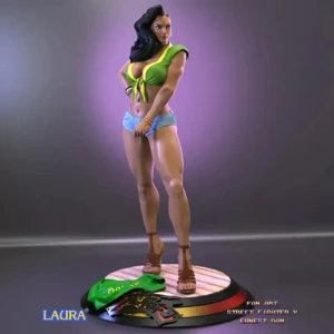 Laura Street Fighter V - STL 3D - Outros