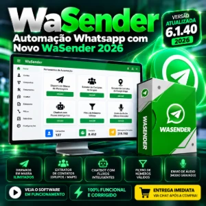 Wa Sender 6.1.40 [Único Atualizado] - Outros