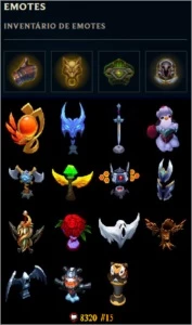 CONTA LOL Platina 5 BORDA Platina, 83 Skins 80 Campeões - League of Legends