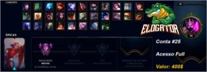 Contas Variadas de League - League of Legends LOL
