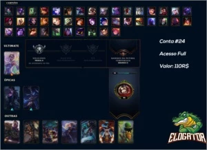 Contas Variadas de League - League of Legends LOL