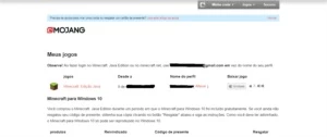 Minecraft Conta Original Total Acesso