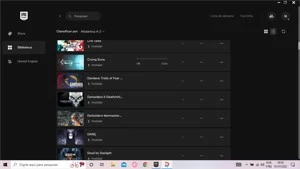 Conta epic games com 140 jogos
