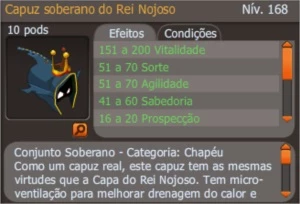 Conjunto soberano completo+gelano AP+30 chan ou agi SPIRITIA - Dofus