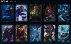 Conta LoL - Platina 2 (Aceito negociar valor) - League of Legends