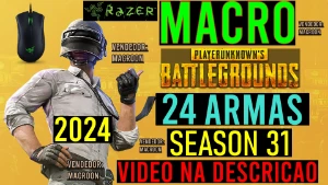 Macro - Pubg Steam - (Vitalicio) Mouses Razer