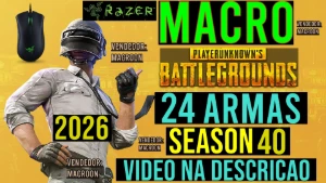 Macro - Pubg Steam - (Vitalicio) Mouses Razer