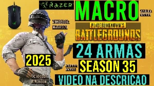 Macro - Pubg Steam - (Vitalicio) Mouses Razer