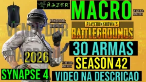 Macro - Pubg Steam - (Vitalicio) Mouses Razer