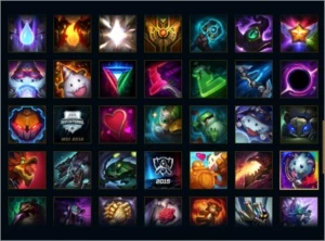 Conta UNRANKED, platina 2 season passada - League of legends LOL