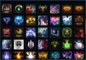 Conta UNRANKED, platina 2 season passada - League of legends LOL