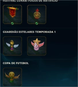 Conta UNRANKED, platina 2 season passada - League of legends LOL